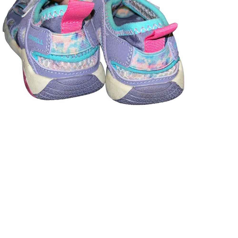 Merrell Kids girls Hydro Free Roam Monarch water sneakers shoes youth size 2 - Picture 3 of 4